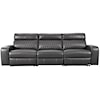 Signature Design by Ashley Samperstone Power Reclining Sofa