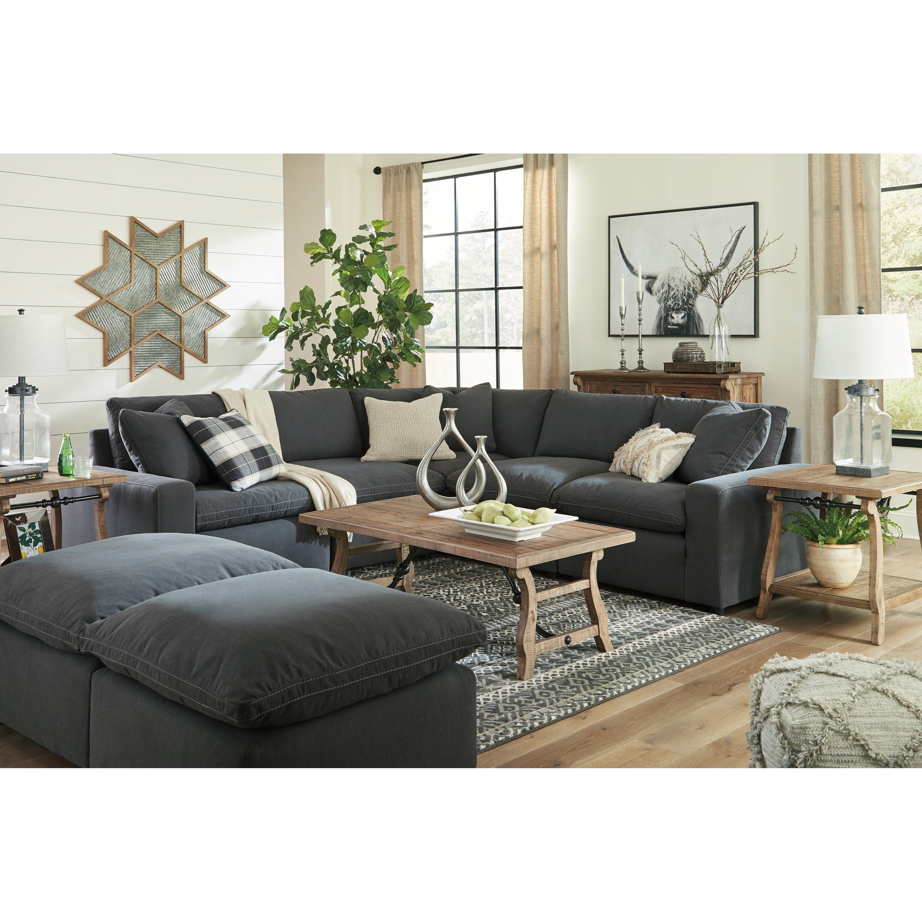 Signature Design by Ashley Savesto Casual Contemporary 7Piece