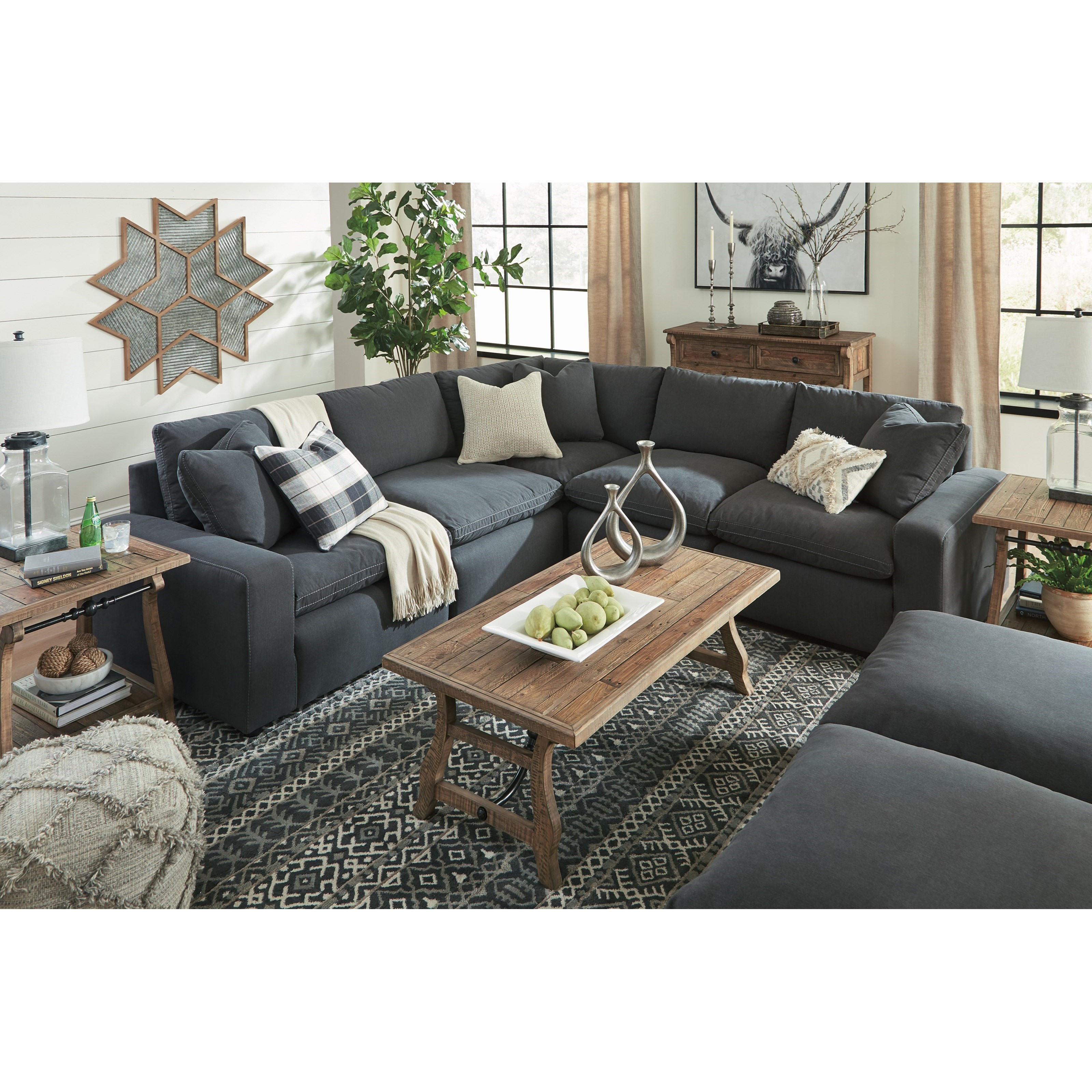 Signature Design by Ashley Savesto Casual Contemporary 7Piece