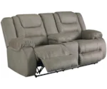 Signature Design by Ashley McCade Double Reclining Loveseat with Console