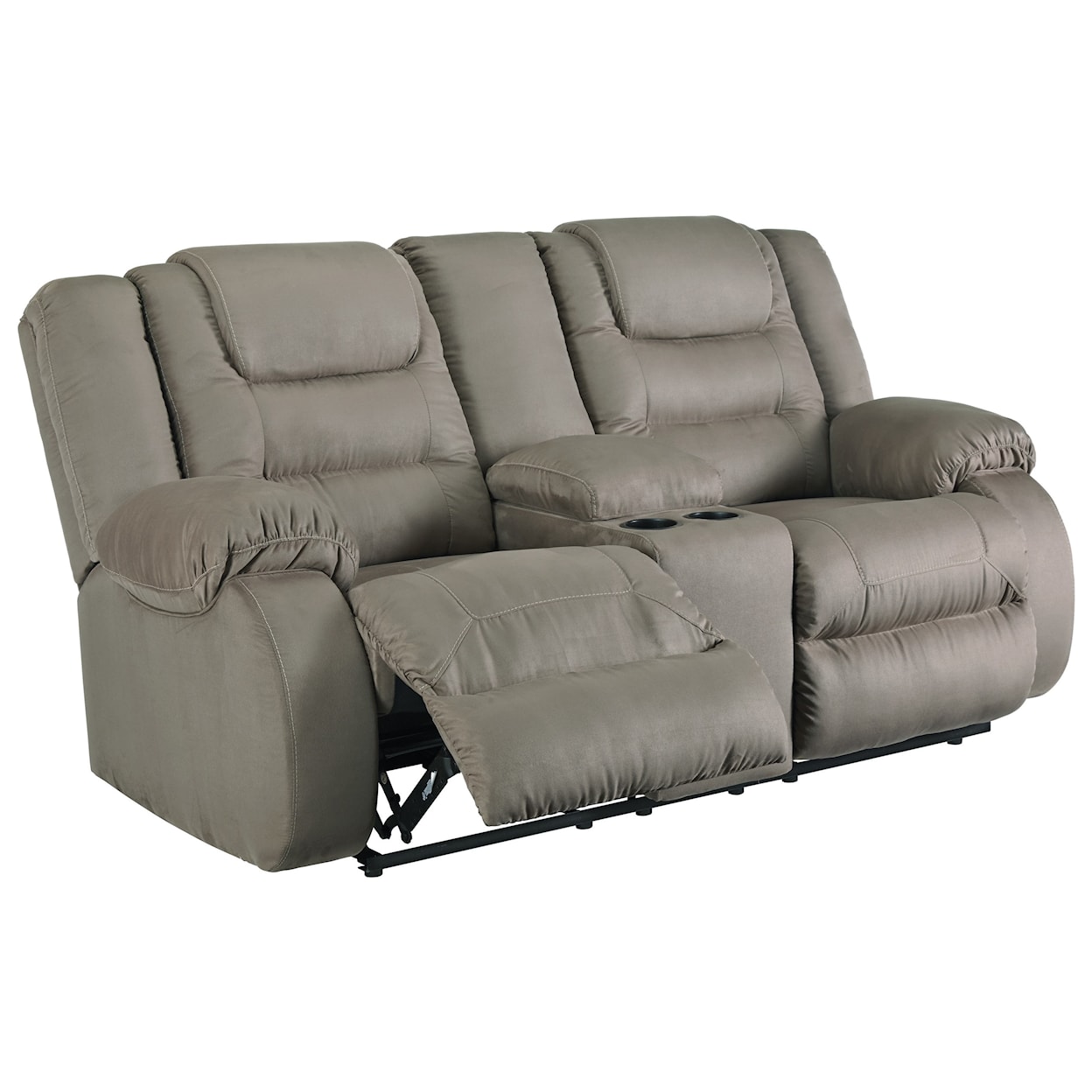 Signature Design by Ashley McCade Double Reclining Loveseat with Console