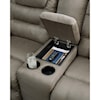 Signature Design by Ashley McCade Double Reclining Loveseat with Console