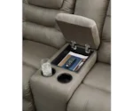 Signature Design by Ashley McCade Double Reclining Loveseat with Console
