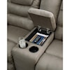 Ashley Signature Design McCade Double Reclining Loveseat with Console