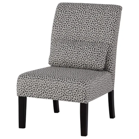 Contemporary Accent Chair in Performance Fabric