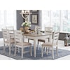Signature Design by Ashley Skempton 7-Piece Rect. Dining Table Set w/ Storage