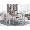 Signature Design by Ashley Furniture Skempton 7-Piece Rect. Dining Table Set w/ Storage