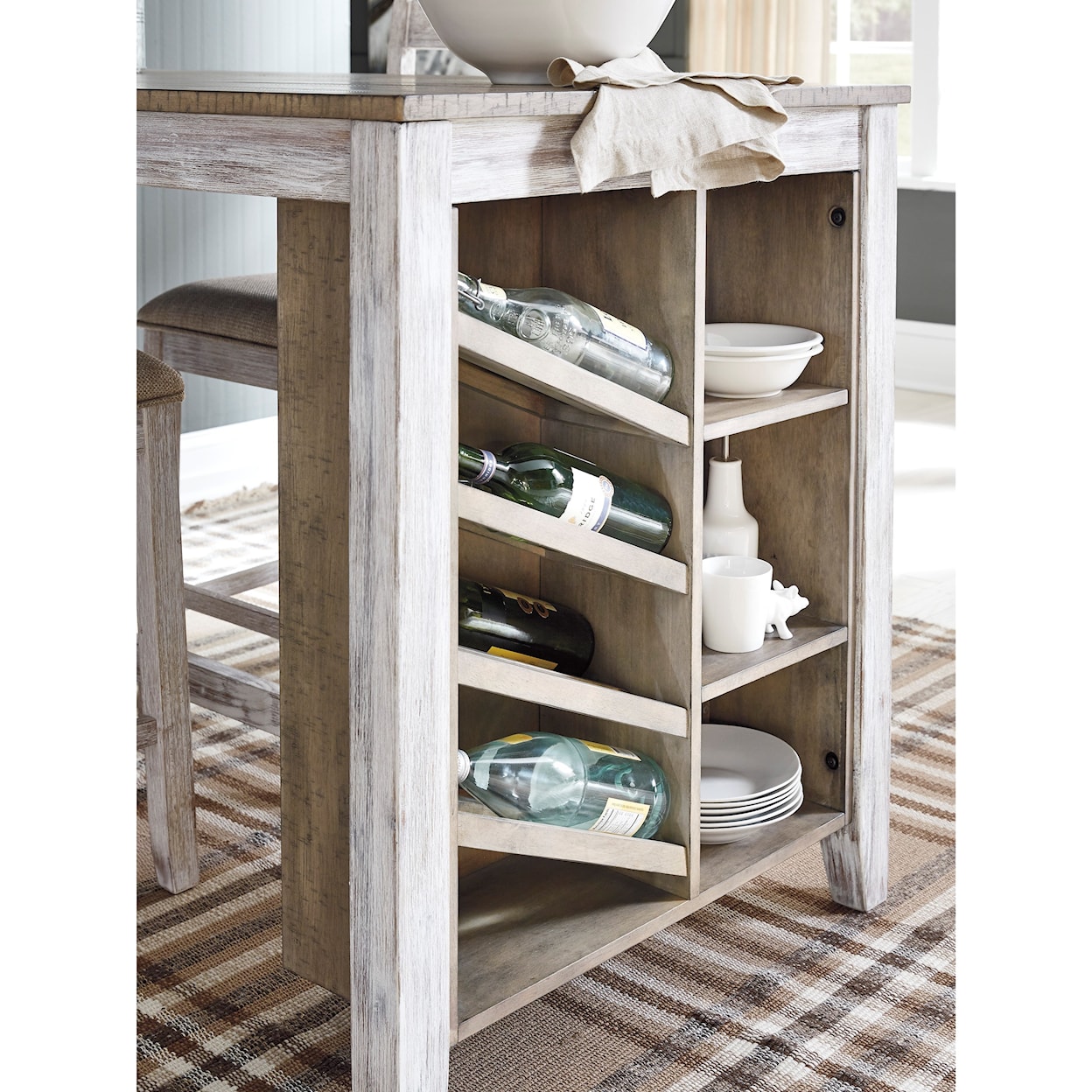Signature Design by Ashley Skempton 5-Piece Counter Height Set