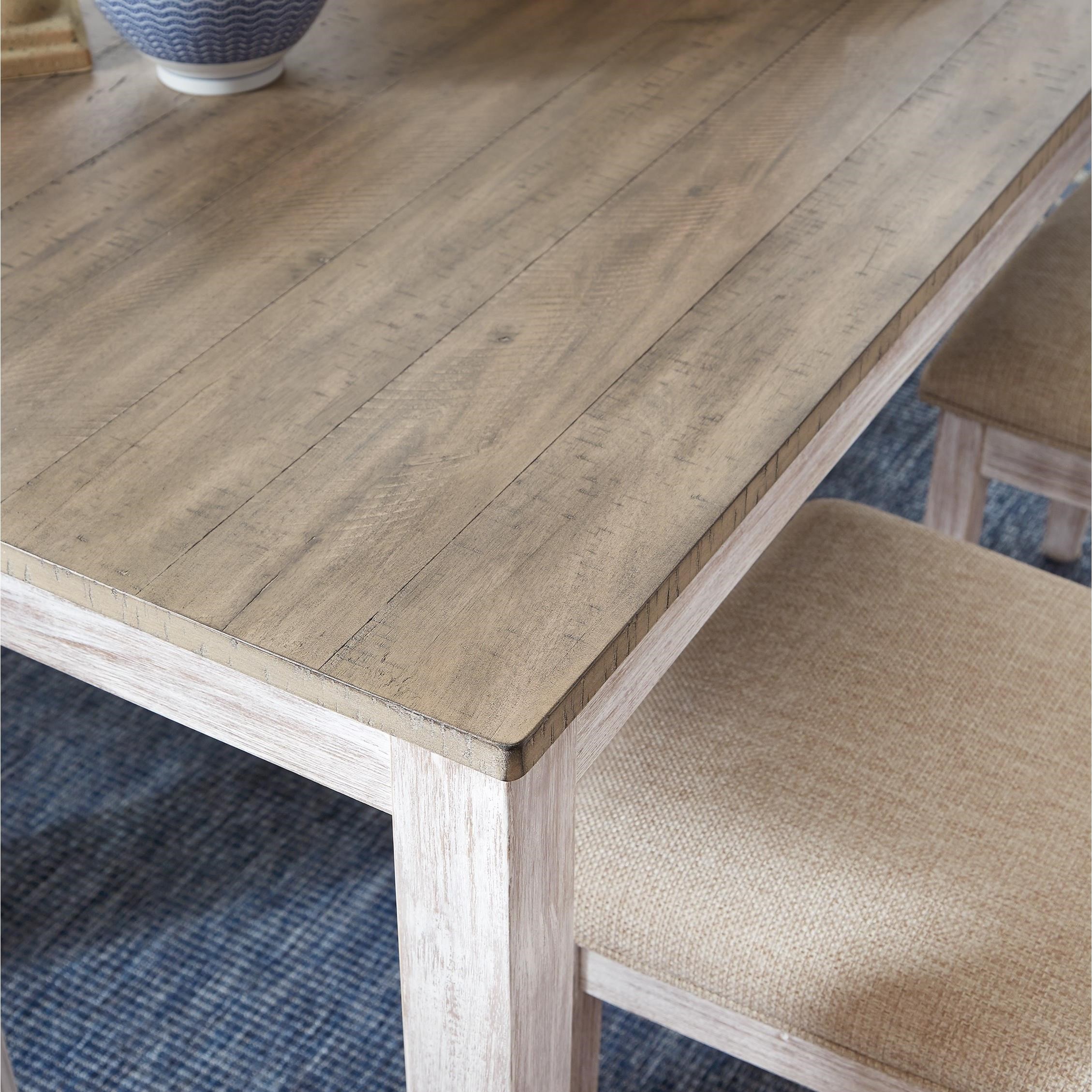 Ashley Signature Design Skempton Two Tone 7 Piece Dining Set