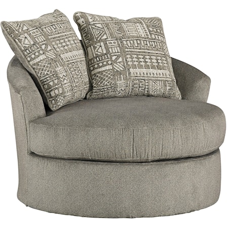 Contemporary Swivel Accent Chair