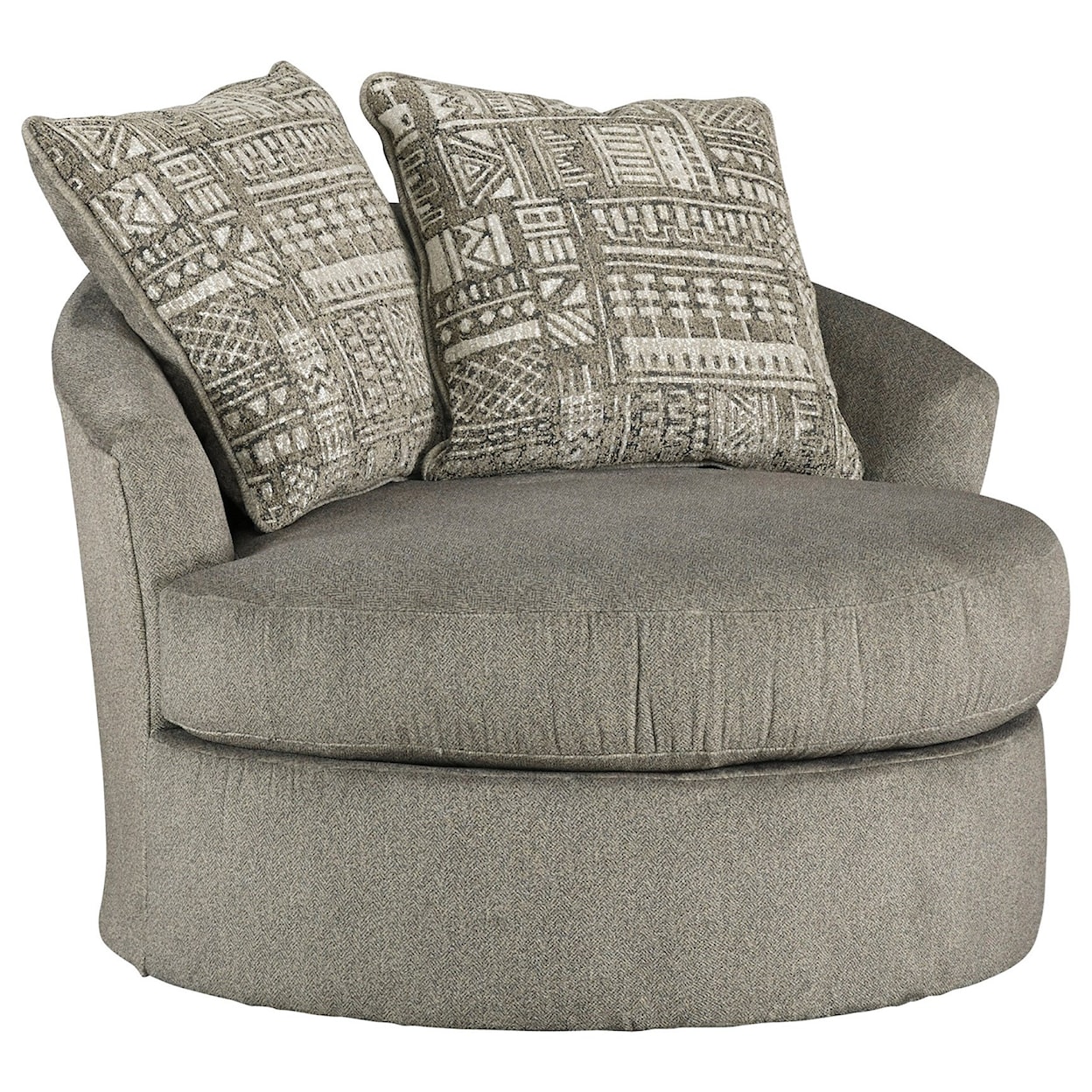 Signature Design by Ashley Soletren Swivel Accent Chair