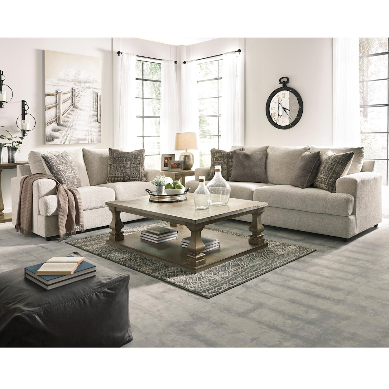 Michael Alan Select Soletren Stationary Living Room Group