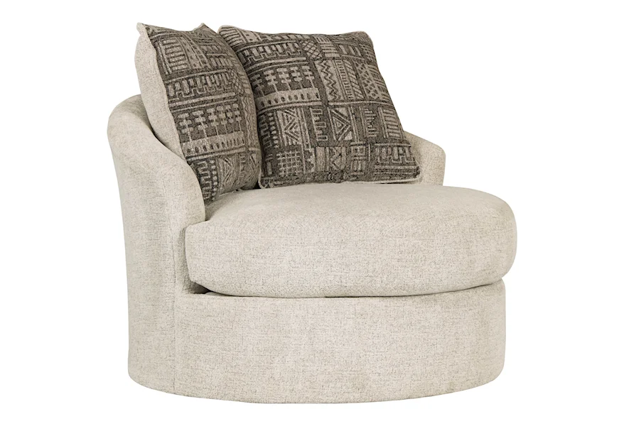 Soletren Swivel Accent Chair by Signature Design by Ashley at Royal Furniture
