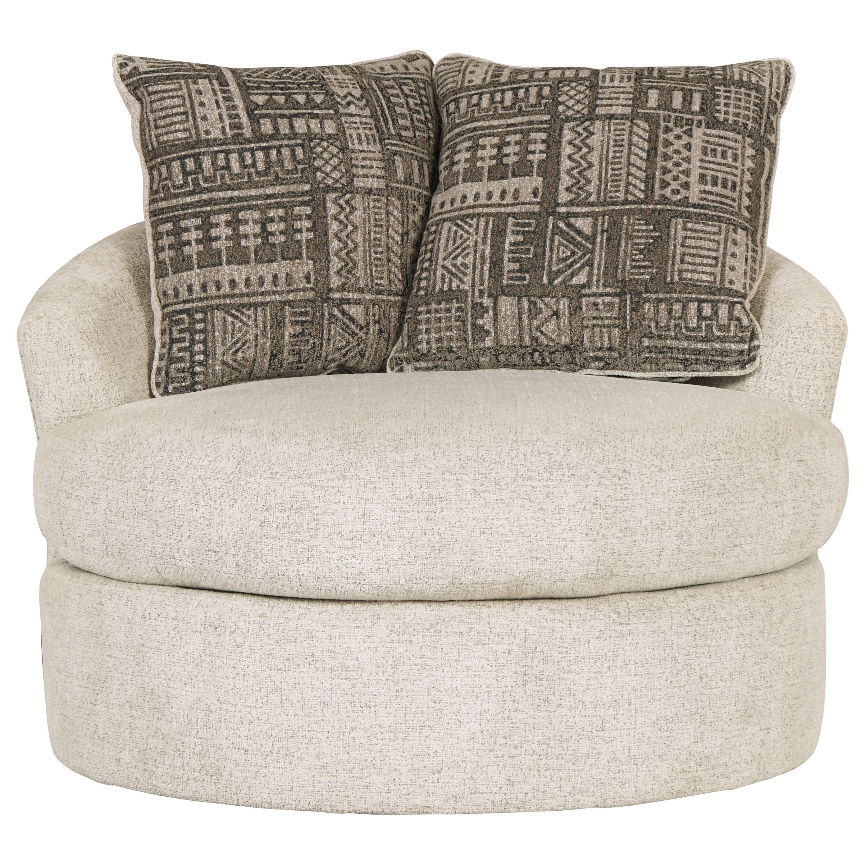 Signature design by ashley hotsell soletren chair and a half