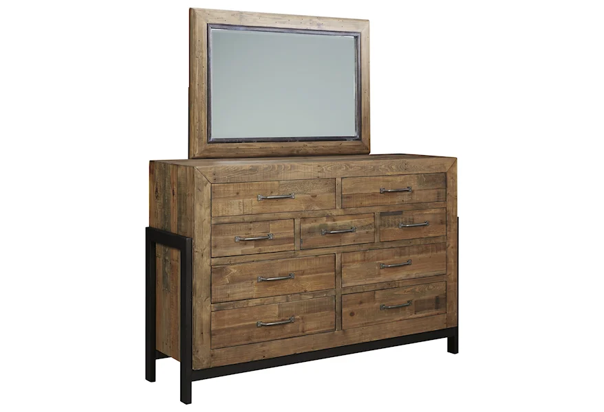 Sommerford Dresser & Bedroom Mirror by Signature Design by Ashley at Furniture Fair - North Carolina