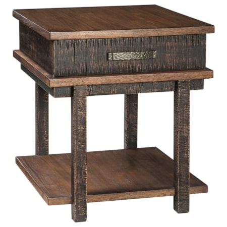 Rectangular End Table