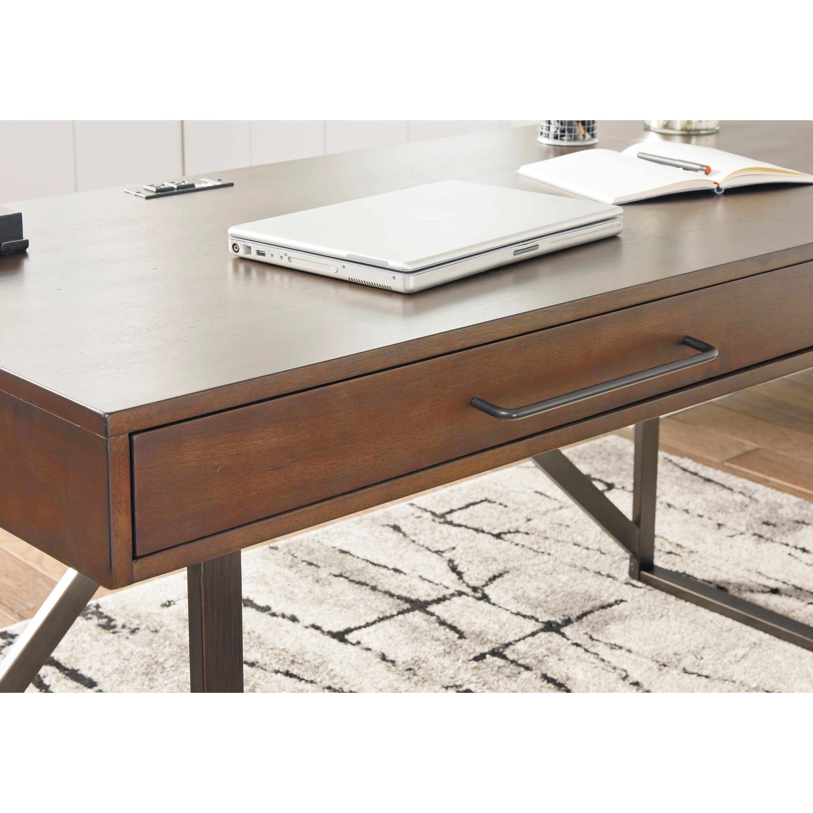 Starmore l store shaped desk