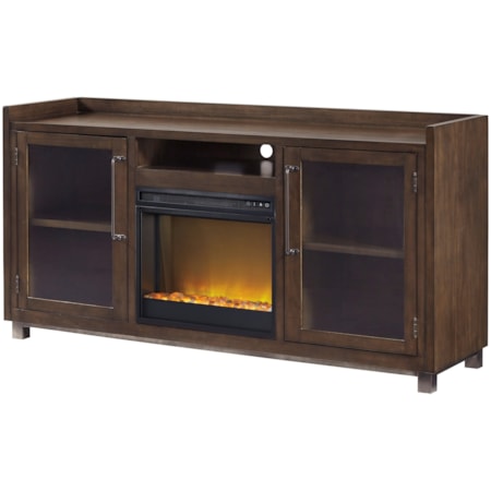 XL TV Stand w/ Fireplace