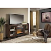 Benchcraft Starmore XL TV Stand w/ Fireplace