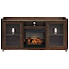 Signature Design by Ashley Starmore XL TV Stand w/ Fireplace