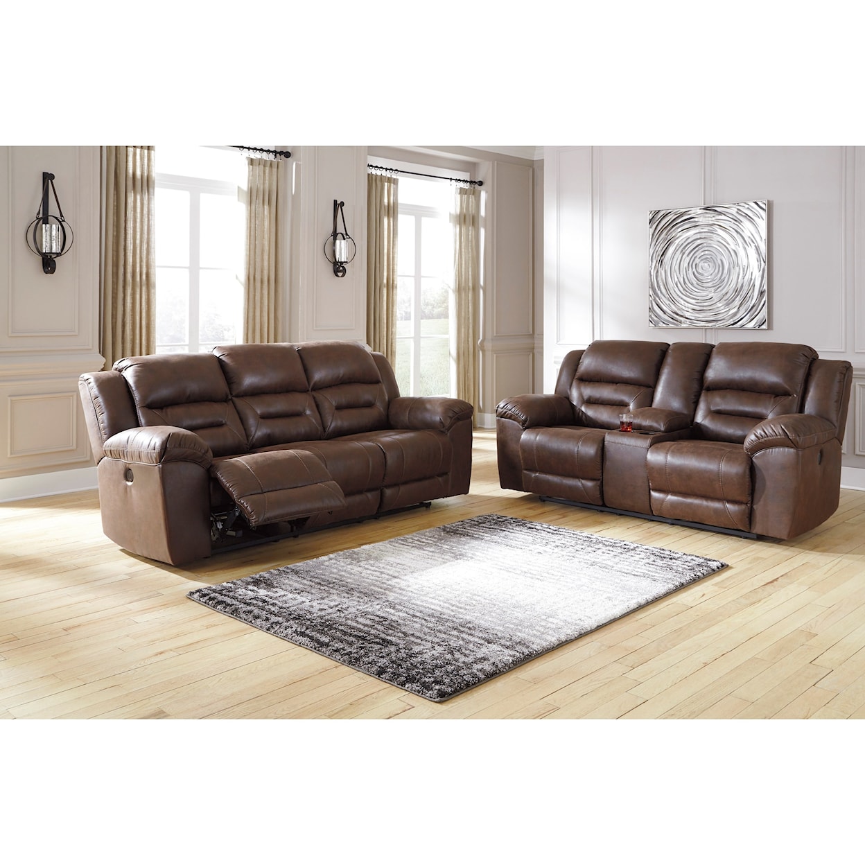 Michael Alan Select Stoneland Power Reclining Living Room Group