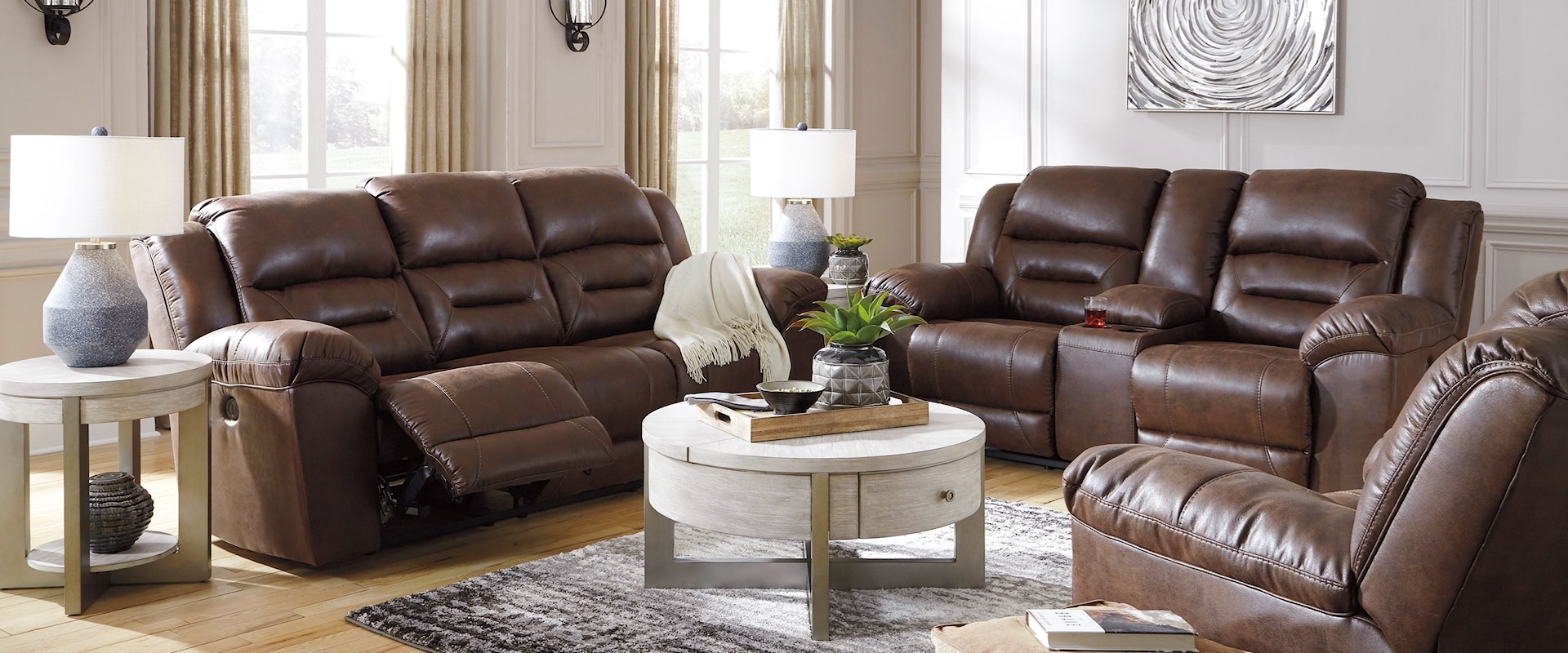 Power Reclining Living Room Group