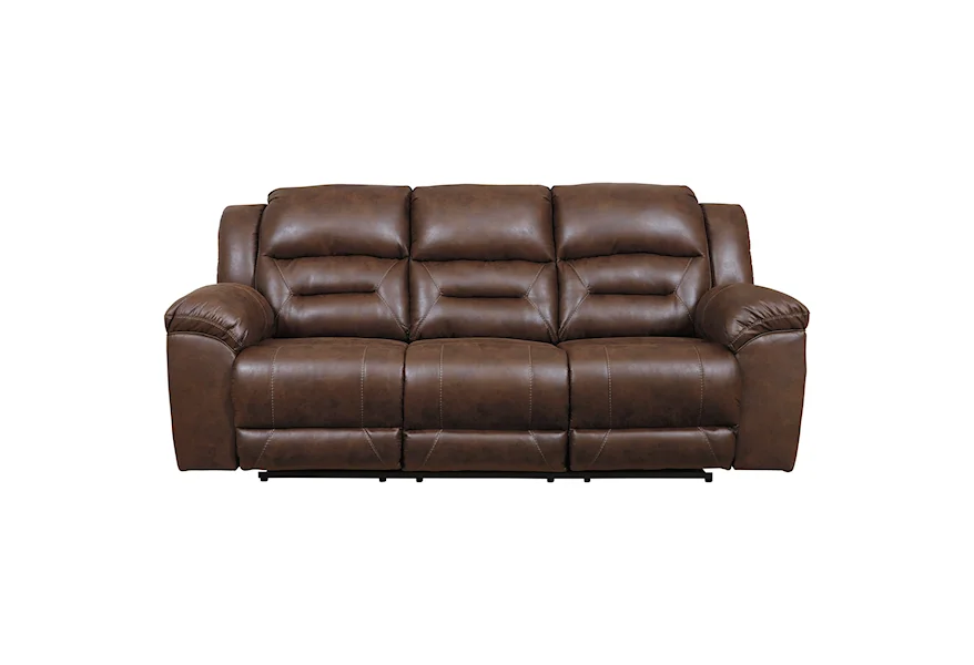 Stoneland Reclining Power Sofa by Signature Design by Ashley at VanDrie Home Furnishings