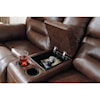 Signature Design by Ashley Furniture Stoneland Double Reclining Loveseat w/ Console