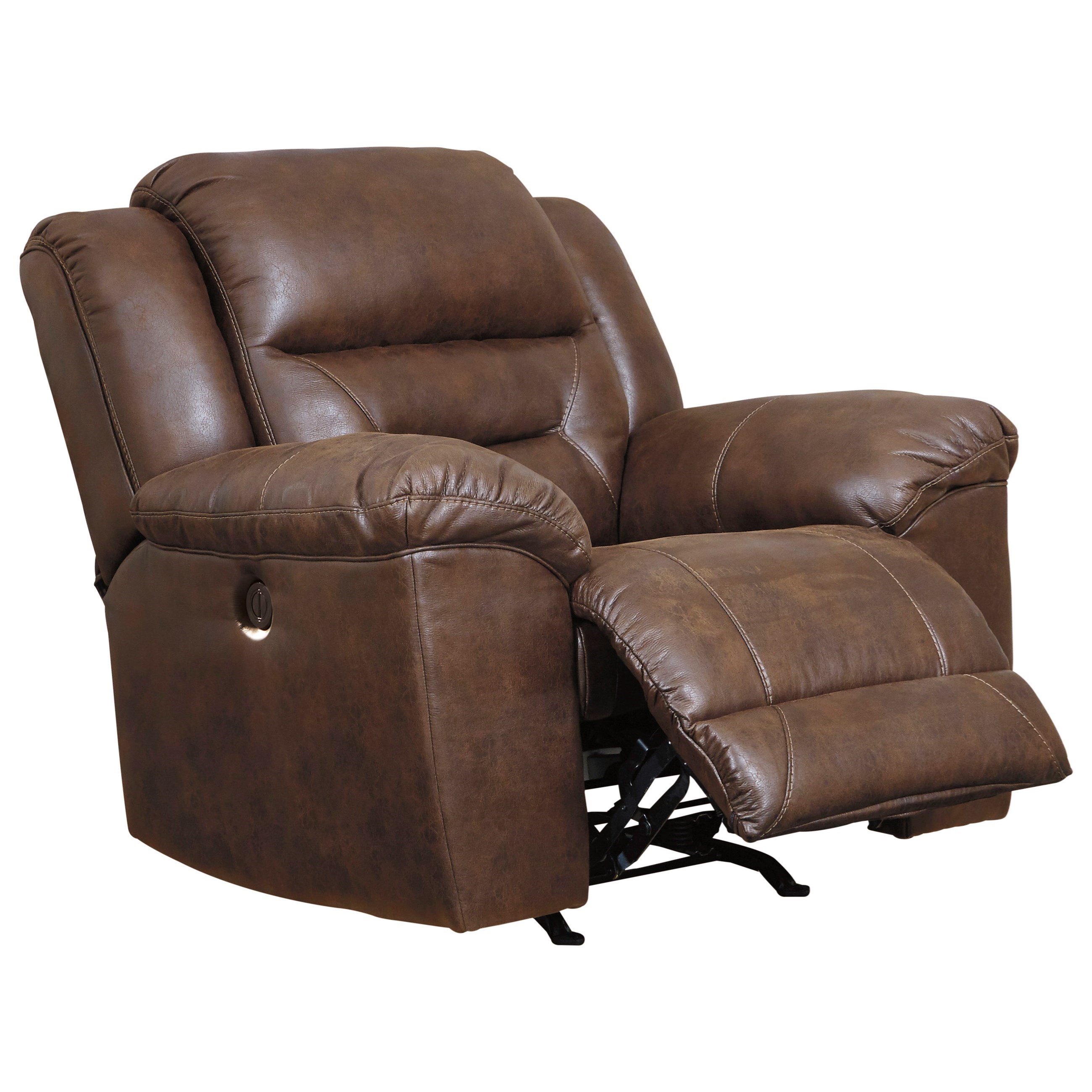 Ashley stoneland power hot sale recliner