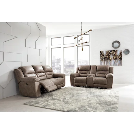 Power Reclining Living Room Group