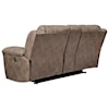 Signature Design by Ashley Stoneland Double Reclining Power Loveseat w/ Console