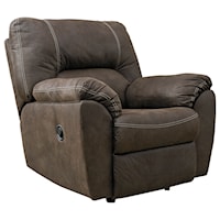 Casual Contemporary Rocker Recliner