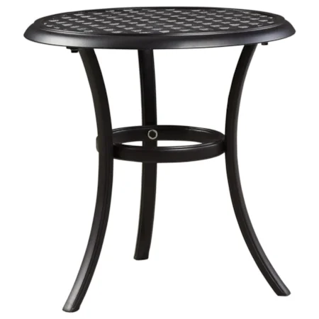 Outdoor Round End Table
