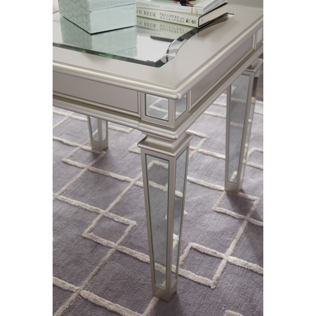 Signature Design by Ashley Furniture Tessani Rectangular End Table