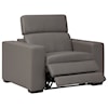 Benchcraft Texline Power Recliner w/ Adj Headrest