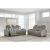 Signature Design by Ashley Furniture The Man-Den Reclining Living Room Group