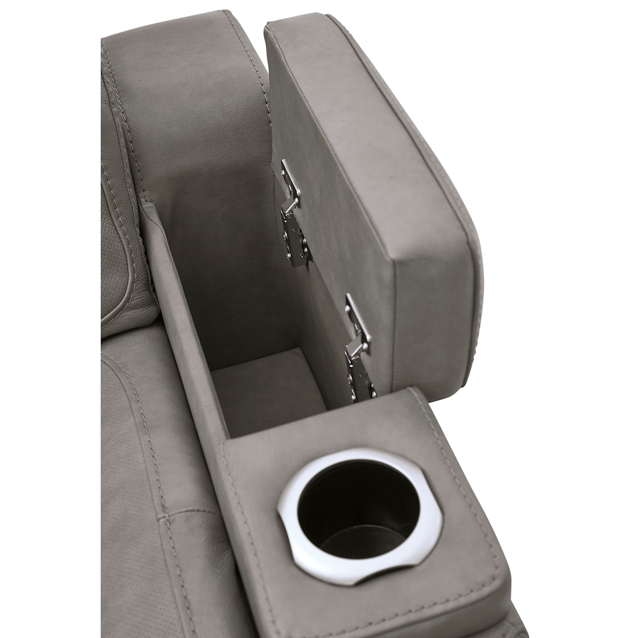 Ashley Furniture Signature Design The Man-Den Power Recliner with Adjustable Headrest