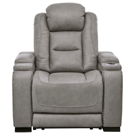 Power Recliner with Adjustable Headrest