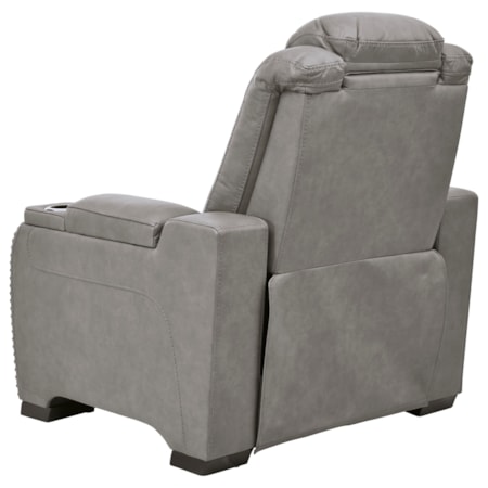 Power Recliner with Adjustable Headrest