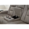 Signature Design The Man-Den Power Reclining Loveseat with Console