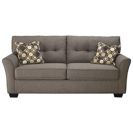  Contemporary Sofa with Accent Pillows