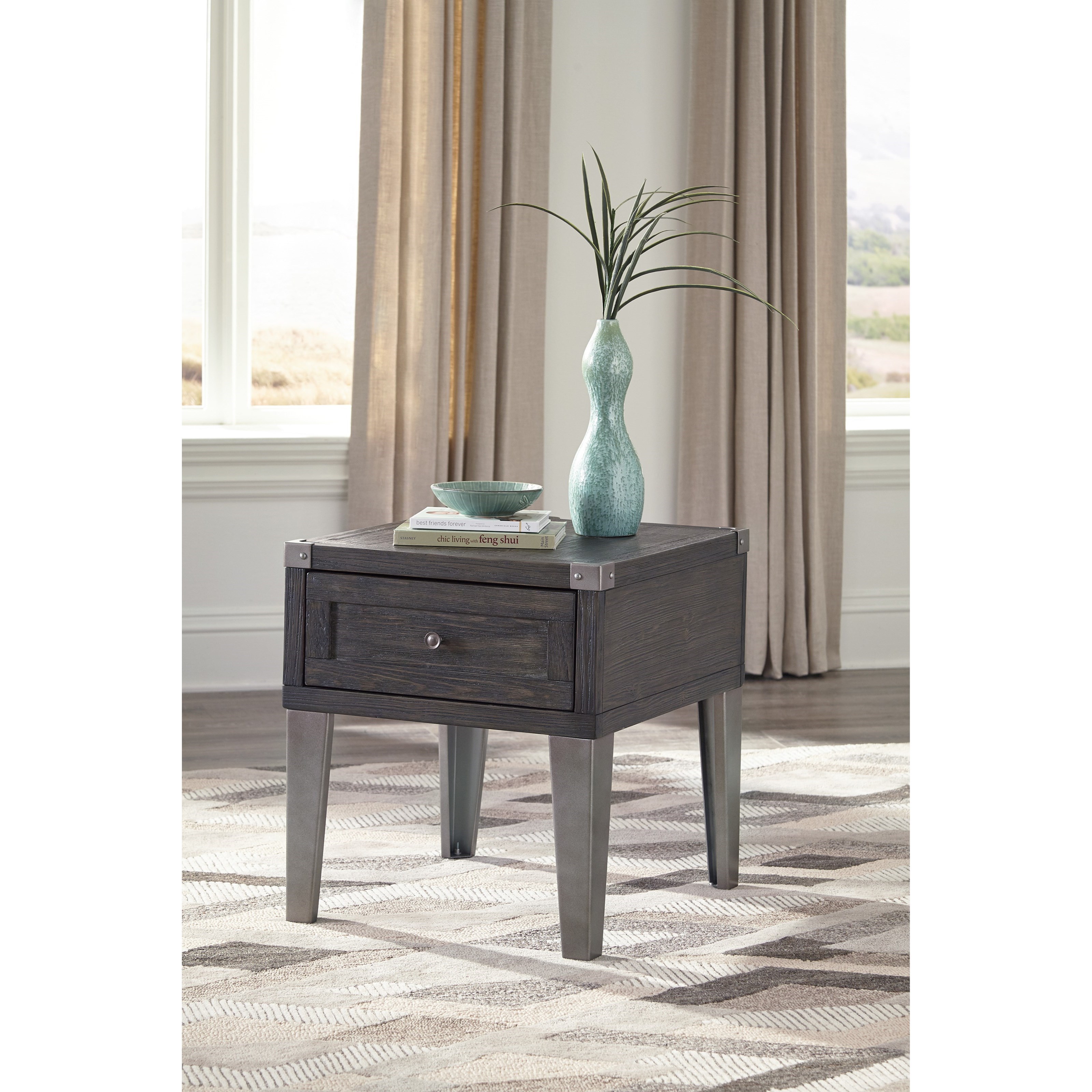 Signature Design by Ashley Todoe T9013 Rectangular End Table with