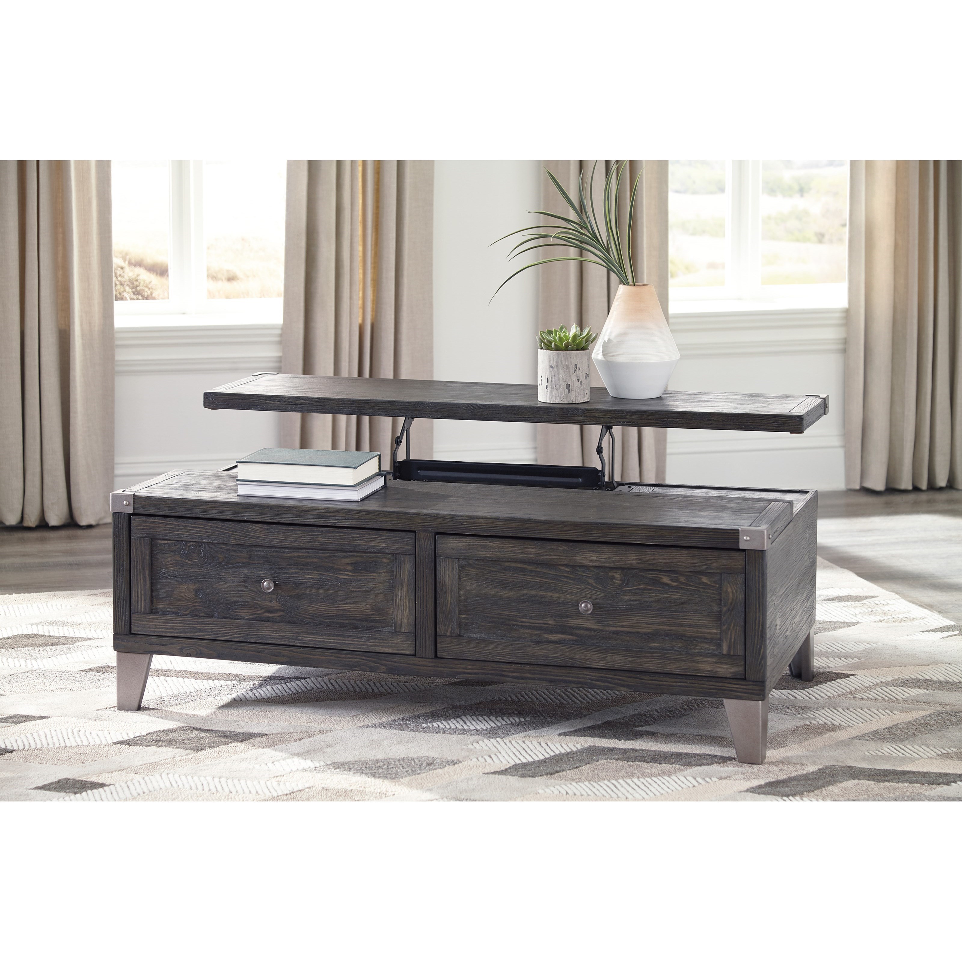 Signature Design by Ashley Todoe T901 9 Lift Top Cocktail Table