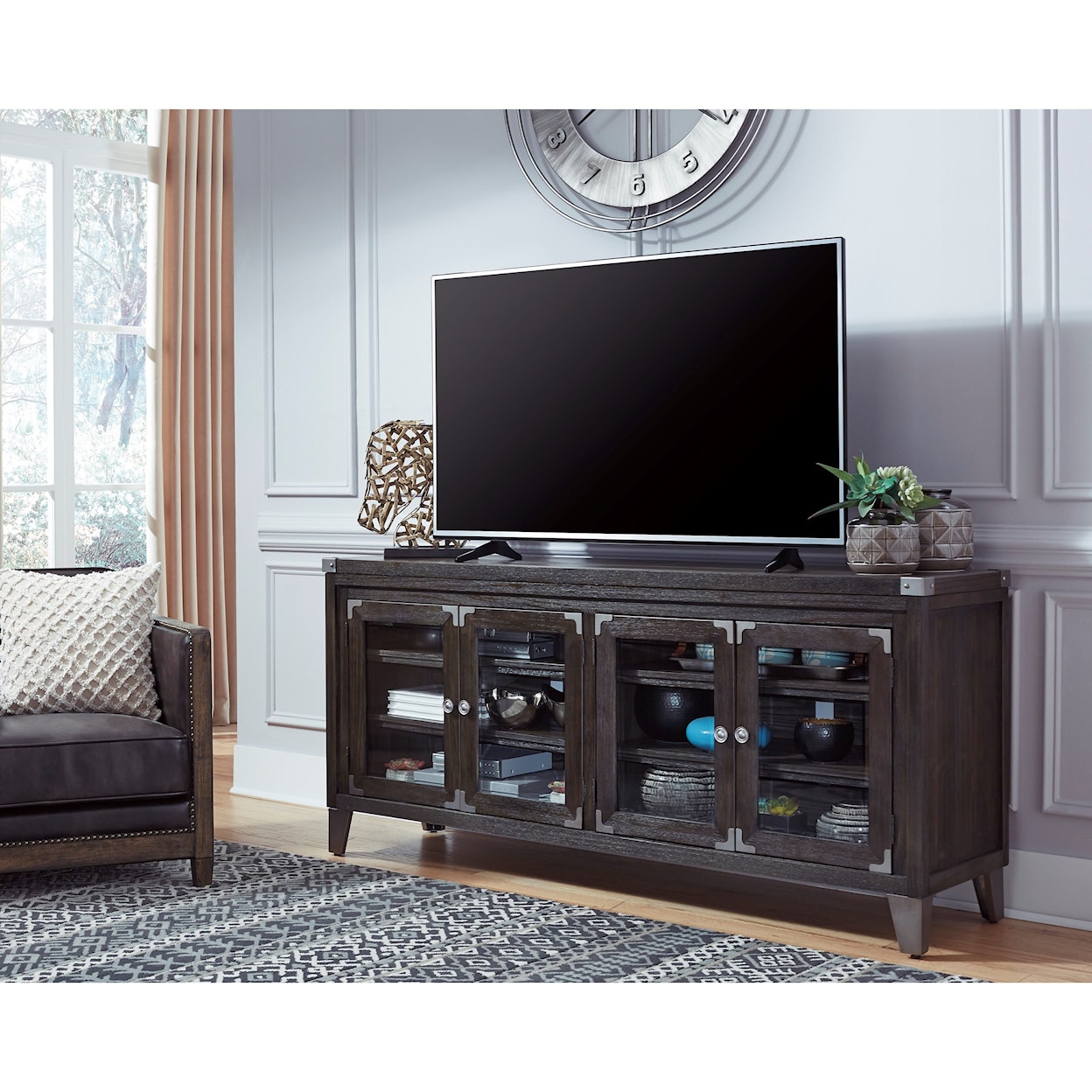 Signature Design by Ashley Todoe Extra Large TV Stand