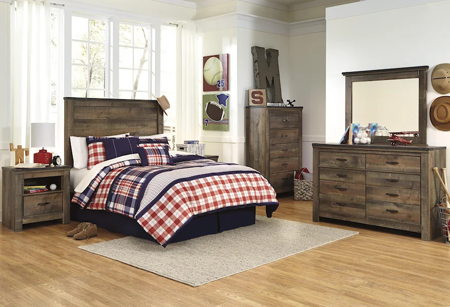 Trinell 5pc Full Bedroom Group by Signature Design by Ashley at Value City Furniture
