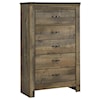 Signature Design by Ashley Trinell 5-Drawer Chest