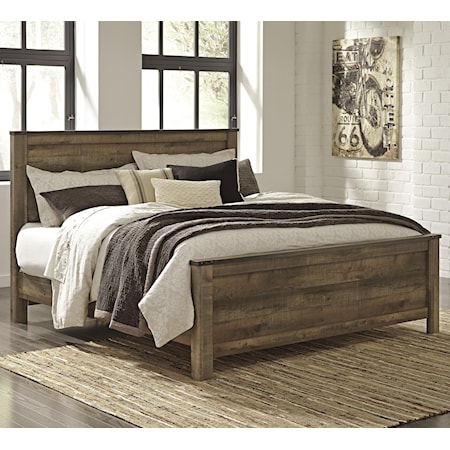 King Panel Bed