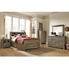 StyleLine CONALL Full Bookcase Bed with Under Bed Storage