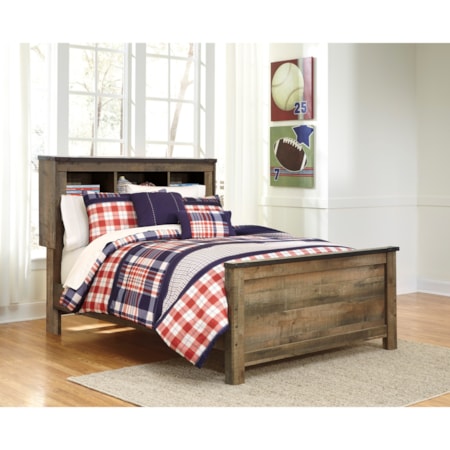 Full Bookcase Bed