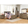 Ashley Signature Design Trinell Full Bookcase Bed